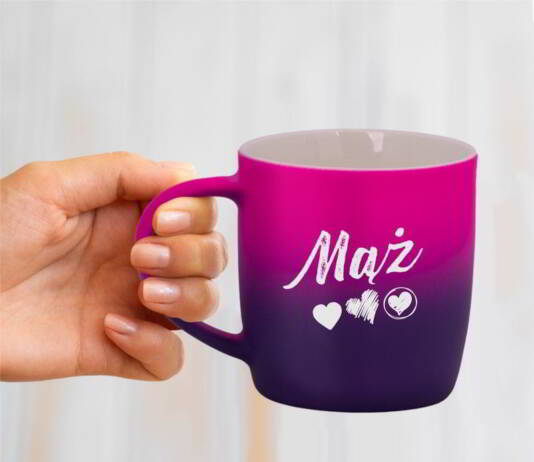 Kubki ceramiczne dwukolorowe ombre – praktyczne i unikalne prezenty na Walentynki